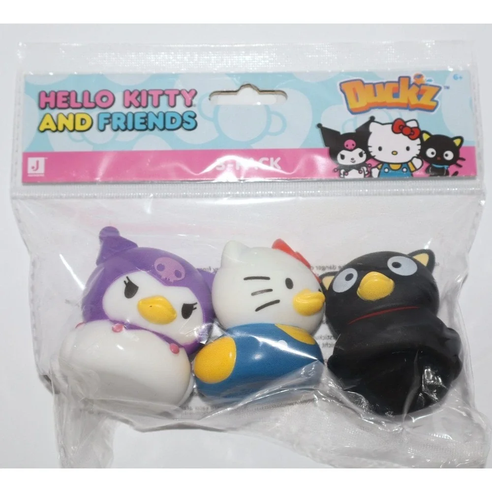 DuckZ HELLO KITTY & FRIENDS Rubber Ducks Cruise Gift Set of 9 NEW